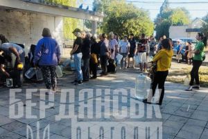 перебои с водой в Бердянске